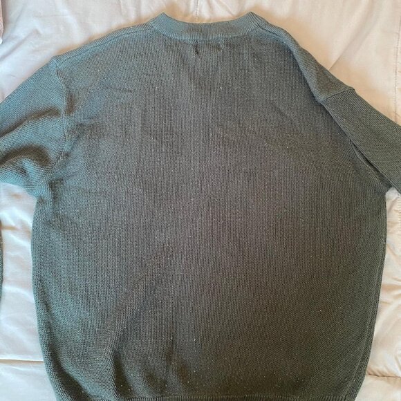 Dockers Men's Green and Grey Jumper - Picture 2 of 3